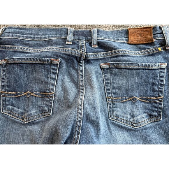 Lucky Brand Sienna Cigarette Jeans Womens Size 26 Blue Denim Stretch Mid-Rise Sl - Picture 8 of 11